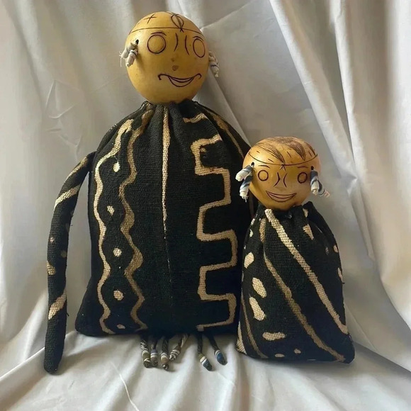 Indigenous Gourd Dolls Handmade - Picture 1 of 5